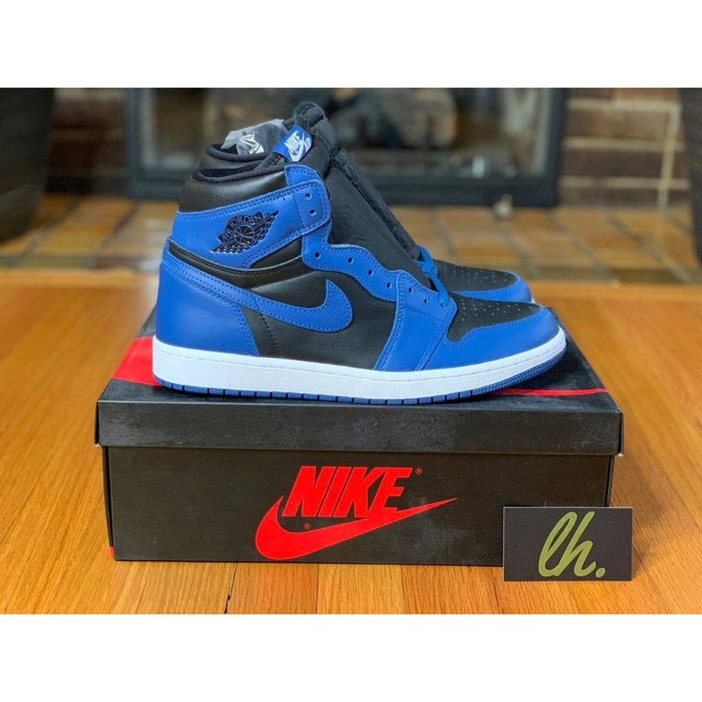 Sz 9.5 Air Jordan 1 Retro High "Dark Marina" - Picture 4 of 6
